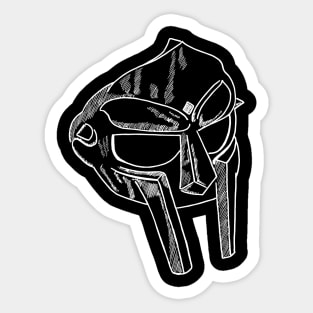 MF Doom mask Sticker